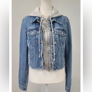 Veronica Beard Jeans Cara Overhaul Jean Jacket Sz XS